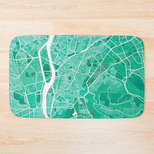 Item preview, Mapa de la ciudad de El Cairo de Egipto - Acuarela designed and sold by deMAP.