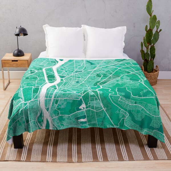 Item preview, Mapa de la ciudad de El Cairo de Egipto - Acuarela designed and sold by deMAP.