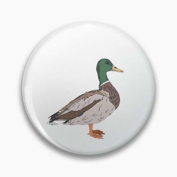 Item preview, Mallard Duck Drawing designed and sold by LockedInJoy.