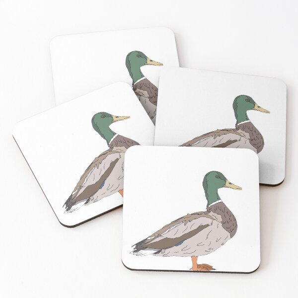 Item preview, Mallard Duck Drawing designed and sold by LockedInJoy.