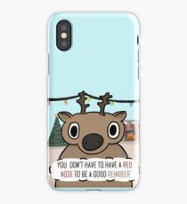 Dull-Nosed Reindeer iPhone Case/Skin