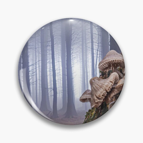 Item preview, Common Bonnets in a Misty Forest designed and sold by Tony North.
