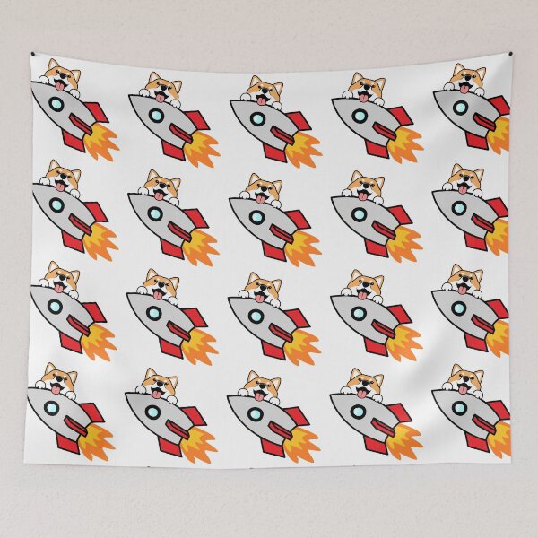 Item preview, SHIBA INU TO THE MOON designed and sold by SamiJanelle.
