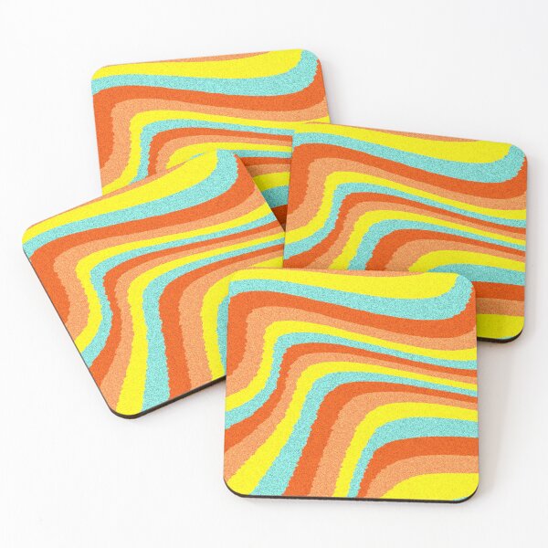 Item preview, 70's Groovy Wavy Pattern designed and sold by Artystico  ⭐⭐⭐⭐⭐.