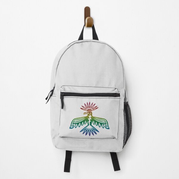 Item preview, Rainbow Thunderbird, Mythology, Native American, North America, Totem, Spirit, Animal, Legendary Bird, Feathers, Firebird designed and sold by nitty-gritty.