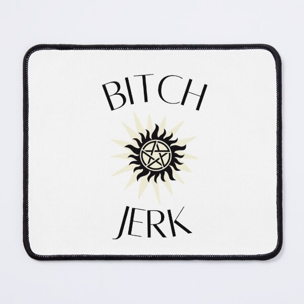 Item preview, Bitch Jerk Supernatural Logo designed and sold by Aesθetic Designs.