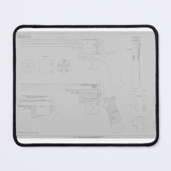 Item preview, "Improvements in Rifles and other Fire-arms" Adams 1851 designed and sold by Lambert & Lambert Antiques.