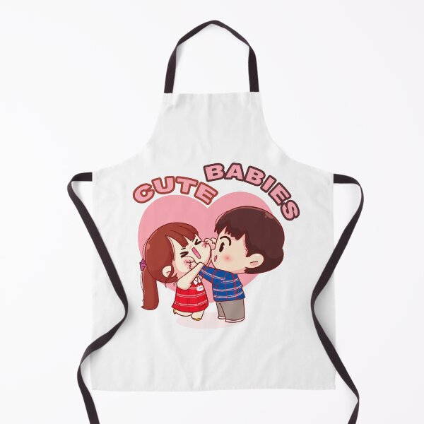 Item preview, Cute boy cheek pinching his girlfriend, Cute Babies designed and sold by JawadBaali.