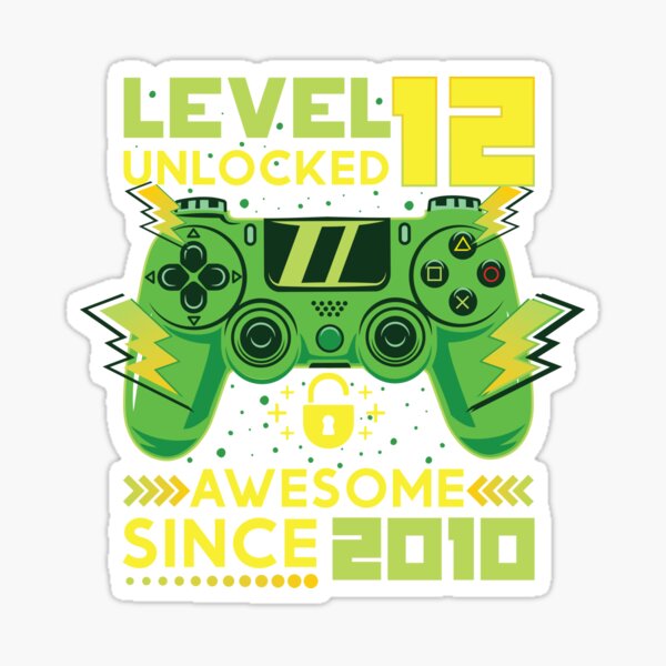 Level 12 Unlocked svg, 12nd Birthday svg, Birthday girl svg