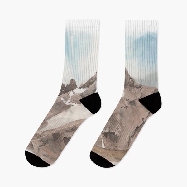 Item preview, Watercolor Monte Perdido 3355m. designed and sold by AmparoSaera.