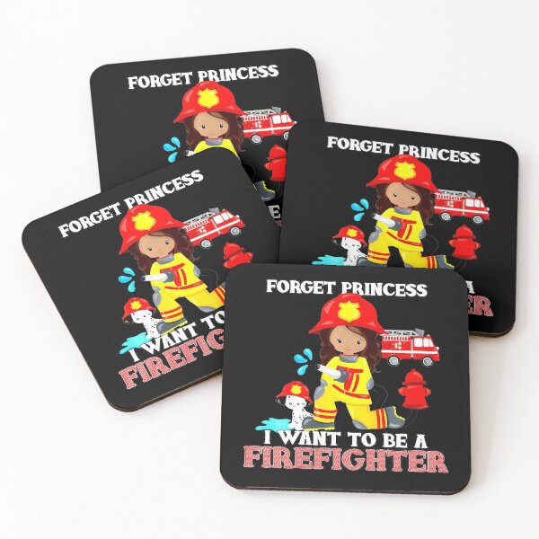Item preview, Pride Work Kids Forget Princess I Want To Be A Firefighter - Firewoman designed and sold by CHTankdesign.
