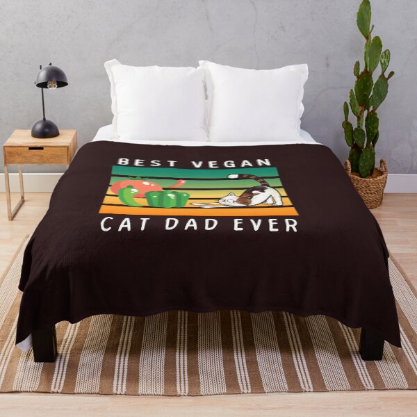 Item preview, Best Vegan Cat Dad Ever designed and sold by malek24.