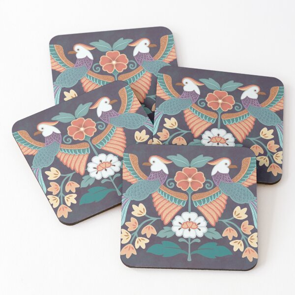Item preview, Kimono Birds designed and sold by AprilAppleArt.