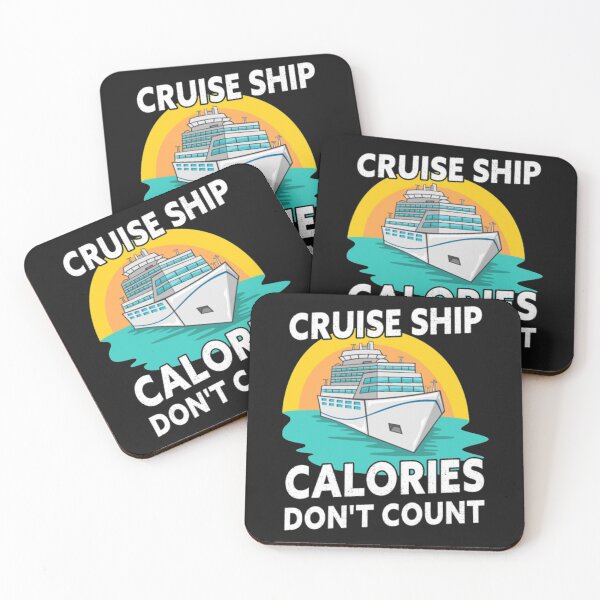 Item preview, Cruise Ship Calories Dont Count designed and sold by ClamenTaon.