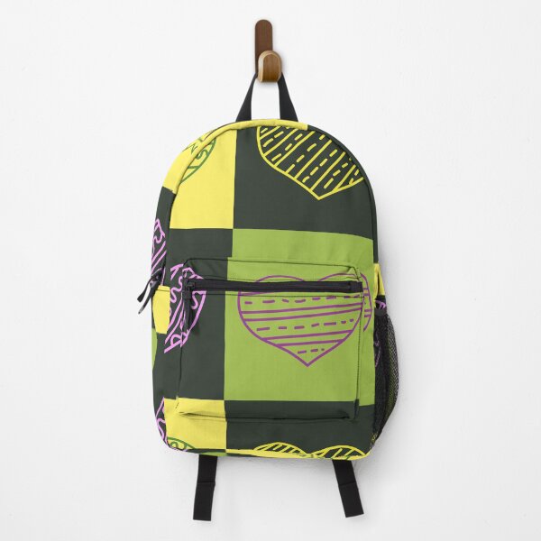Item preview, Hearts Doodles in a Grid. Green, Yellow, Pink, Black designed and sold by trendingatees.