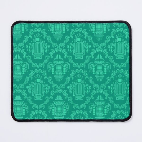 Item preview, Ciber Damask in Green designed and sold by katie-kettle.