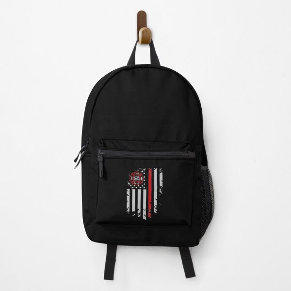 Item preview, Pride Work Thin Red Line Firefighter American Flag designed and sold by UTVankdesign.