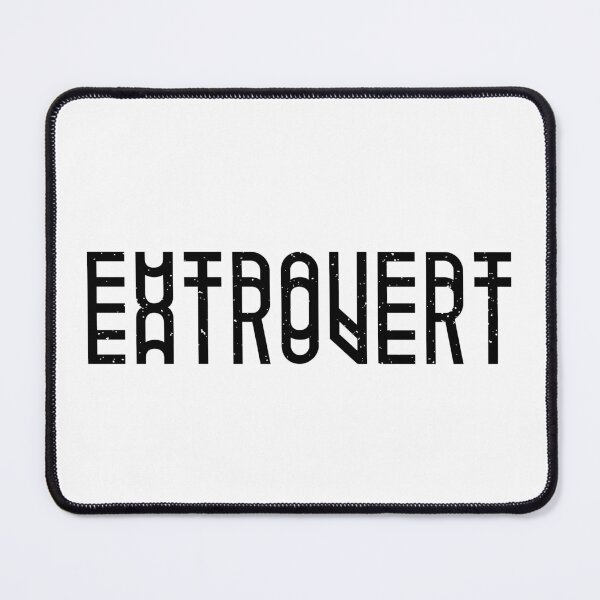 Item preview, Extrovert Elongated Typography designed and sold by Parag's Travel Shop.