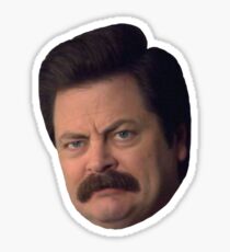 Ron Swanson Sticker