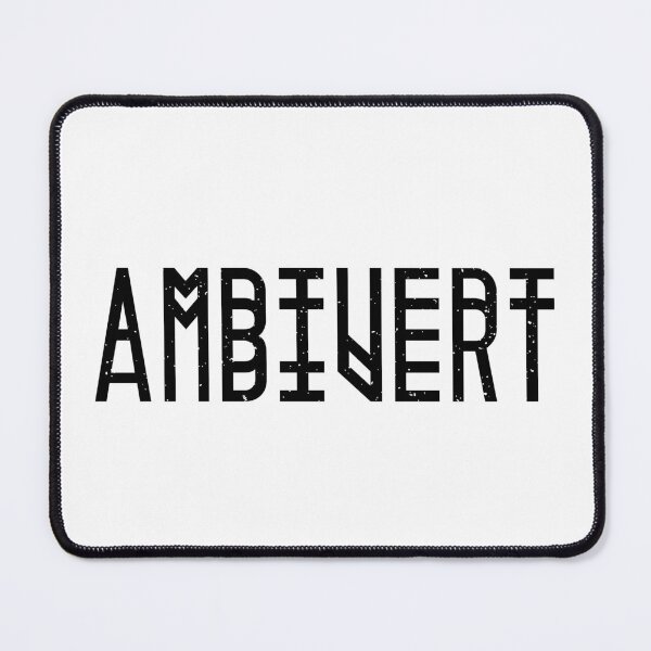 Item preview, Ambivert Elongated Typo designed and sold by Parag's Travel Shop.