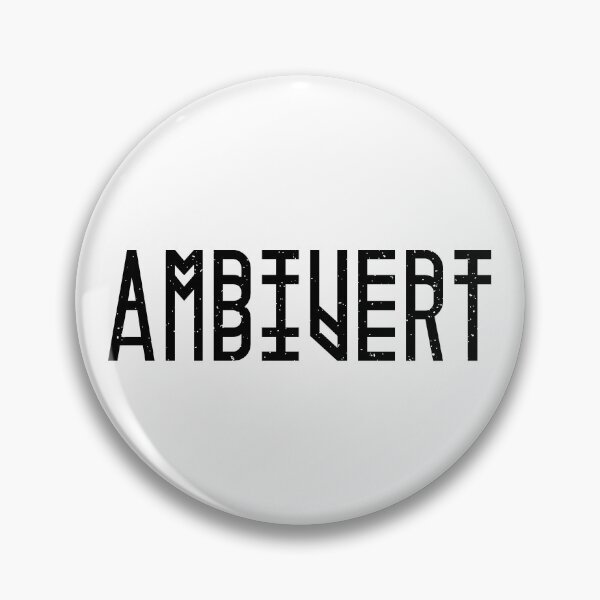 Item preview, Ambivert Elongated Typo designed and sold by Parag's Travel Shop.