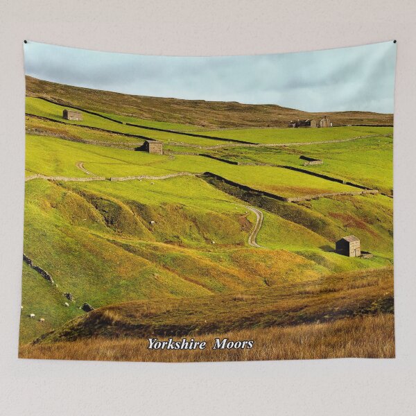 Item preview, Yorkshire Moors, sun and shadows designed and sold by Millysuewood.