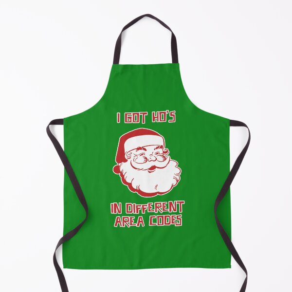 Item preview, I Got Ho's in Different Area Codes Funny Santa Xmas Christmas designed and sold by TeeRock.