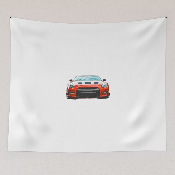 Item preview, Nissan R35 GTR Red designed and sold by sticker-vault.