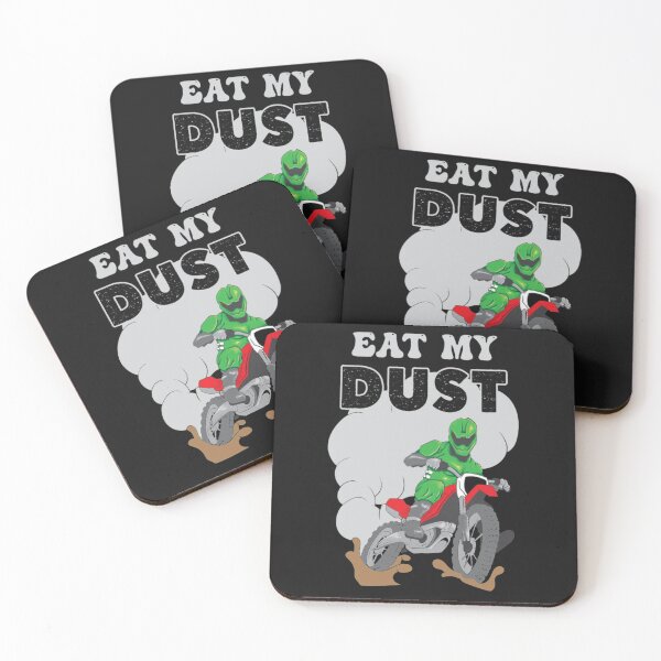 Item preview, Eat My Dust Motocross Biker designed and sold by ClamenTaon.