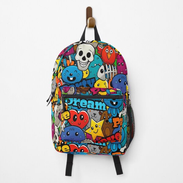 Item preview, Graffiti characters seamless pattern designed and sold by JawadBaali.