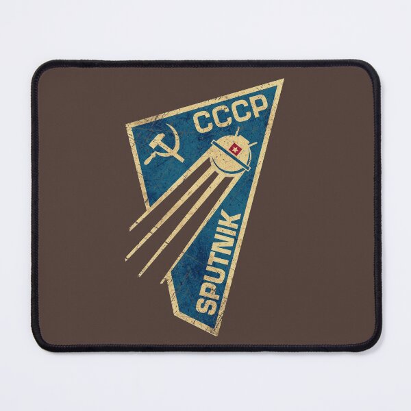 Item preview, CCCP Soviet Satellite Sputnik - Vintage Blue designed and sold by Lidra Zehcnas.