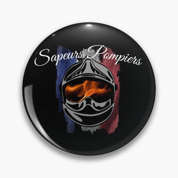 Item preview, Sapeurs Pompiers De France Helmet Firefighter Volunteer Firefighter Pride Honor Fatherland Courage designed and sold by jmc-aas.