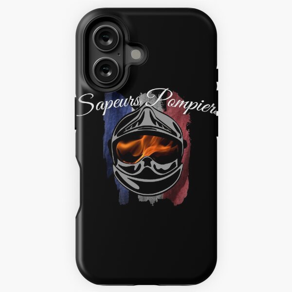 Item preview, Sapeurs Pompiers De France Helmet Firefighter Volunteer Firefighter Pride Honor Fatherland Courage designed and sold by jmc-aas.
