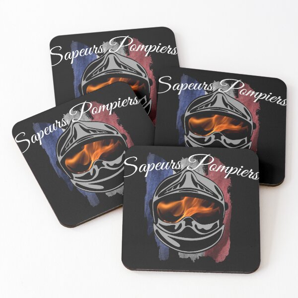 Item preview, Sapeurs Pompiers De France Helmet Firefighter Volunteer Firefighter Pride Honor Fatherland Courage designed and sold by jmc-aas.