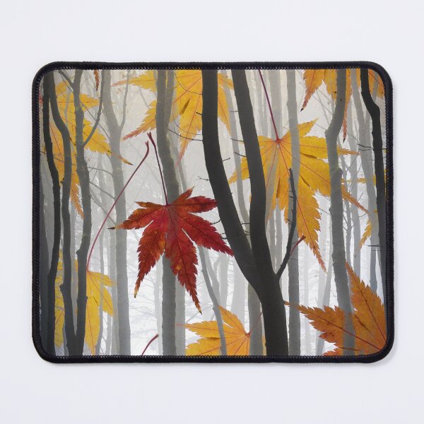 Item preview, Acer Leaves and Misty Wood Composite designed and sold by Tony North.