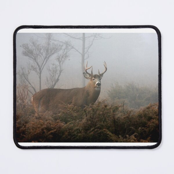 Item preview, Buck in fog - White-tailed Deer designed and sold by James Cumming.