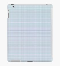 simple plaid seamless pastel pattern iPad Case/Skin