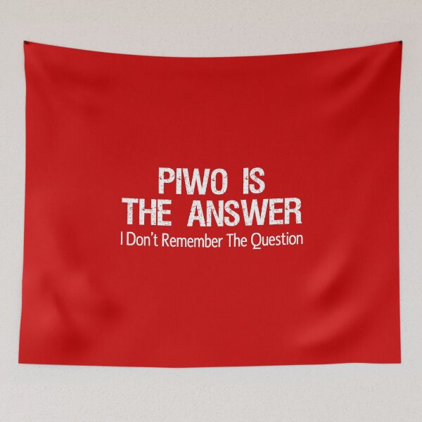 Item preview, Piwo Is The Answer Polish Beer designed and sold by jaycartoonist.