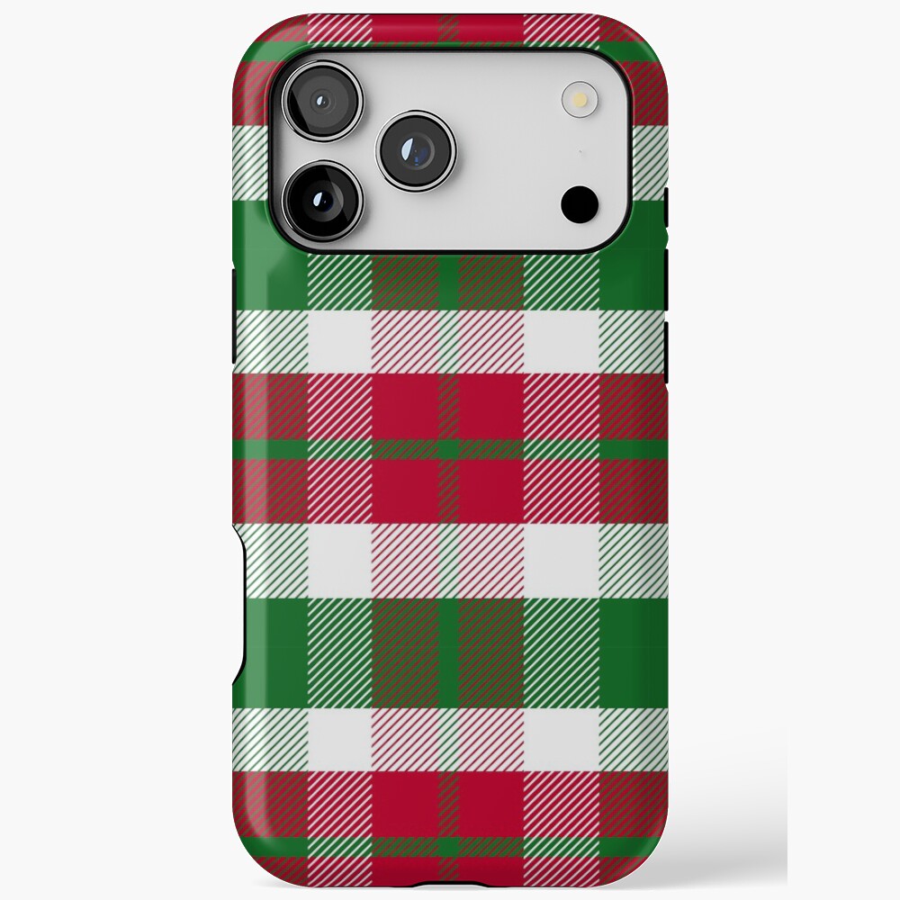 tartan christmas pattern plaid red green and white stripes