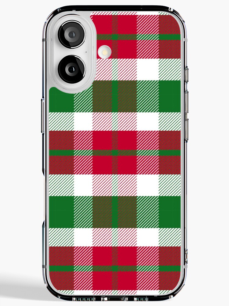 tartan christmas pattern plaid red green and white stripes