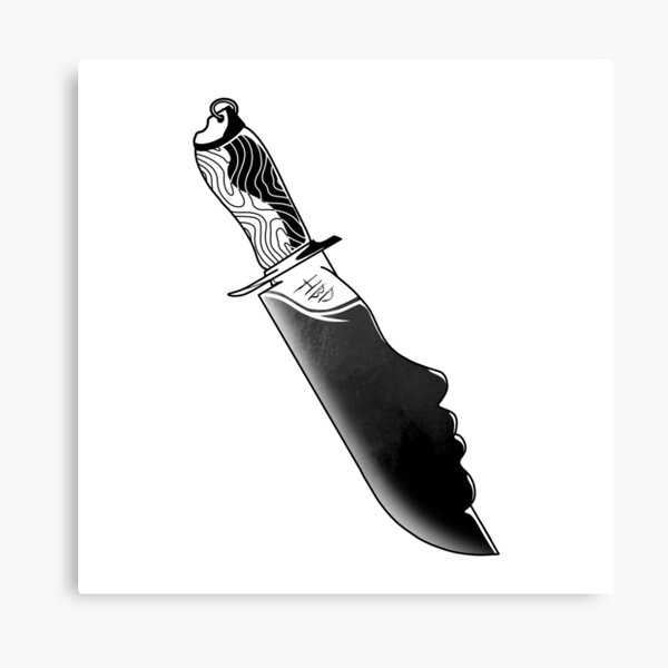 Vector illustration of a dagger tattoo:: tasmeemME.com