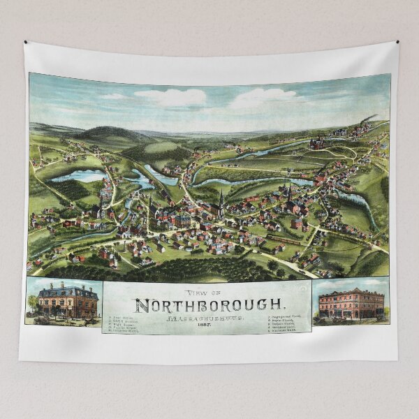 Item preview, Northborough - Massachusetts - 1887 designed and sold by paulrommer.