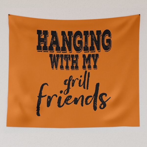 Item preview, Hanging with my grill friends-grilling. designed and sold by DesignedBySnip.