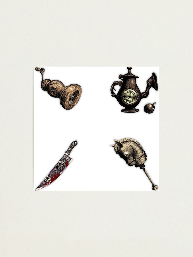 "Alice Madness Returns Weapons set The Vorpal Blade, Teapot Cannon