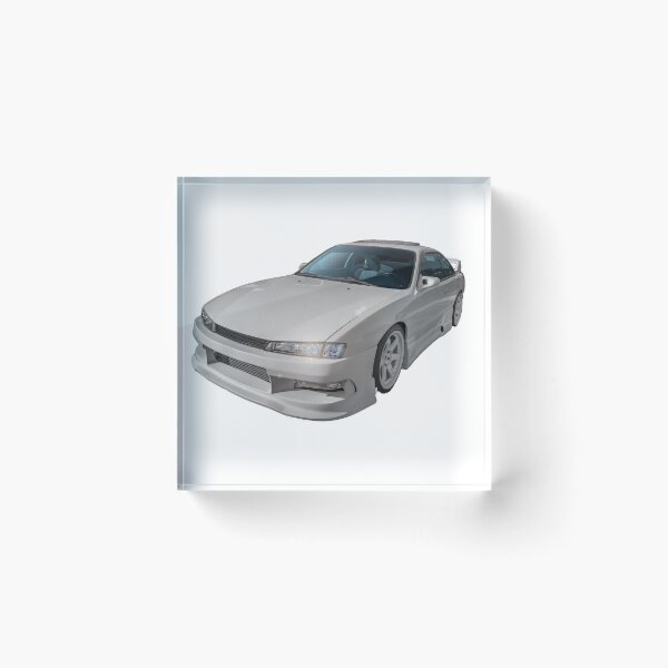 Item preview, Nissan Silvia S14 White designed and sold by sticker-vault.