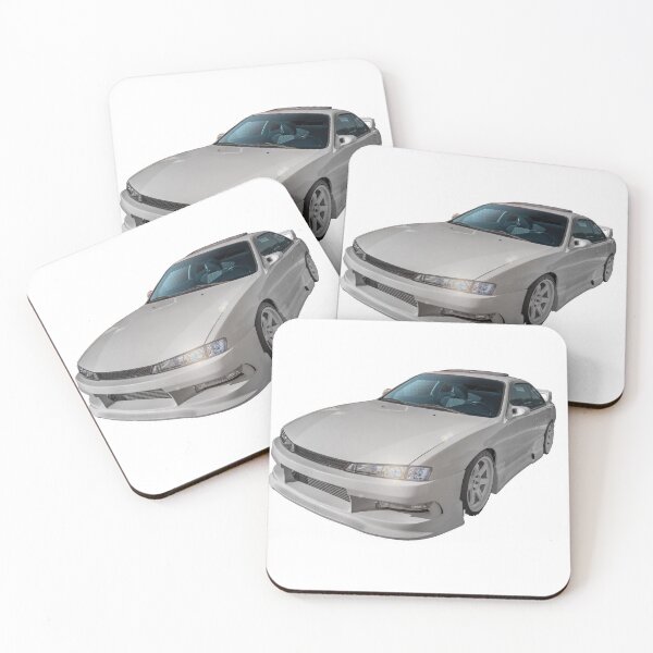 Item preview, Nissan Silvia S14 White designed and sold by sticker-vault.