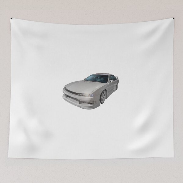 Item preview, Nissan Silvia S14 White designed and sold by sticker-vault.
