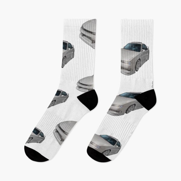 Item preview, Nissan Silvia S14 White designed and sold by sticker-vault.