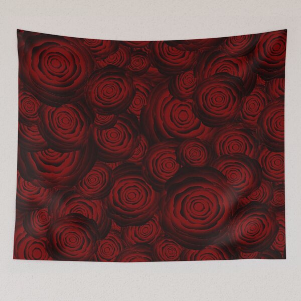 Item preview, Red roses abstract trendy pattern for wedding,valentines day designed and sold by cutecrazytshirt.