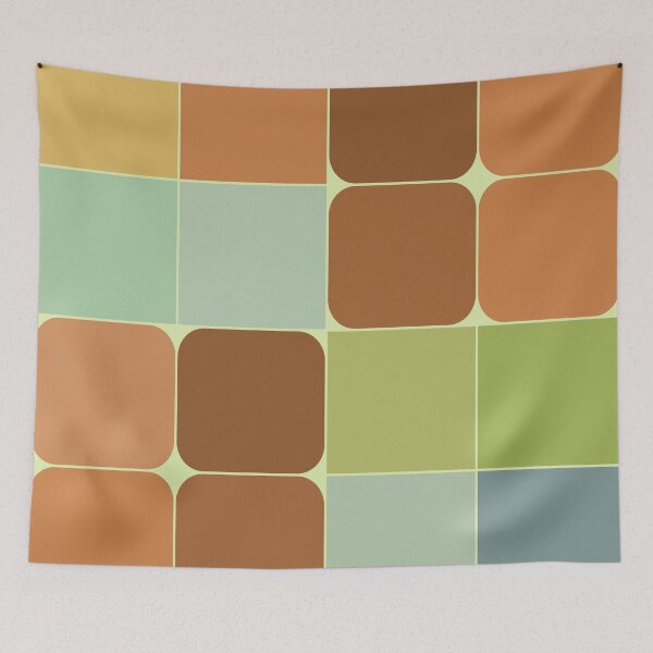 Item preview, Geometrical Patterned Design Throw Pillow  05 designed and sold by blueocan.